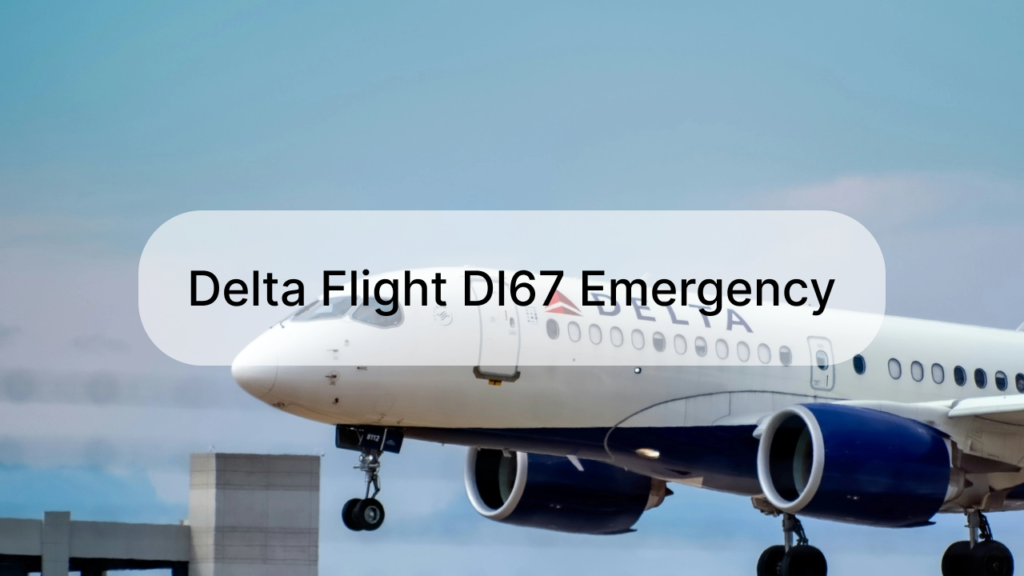delta flight dl67 emergency